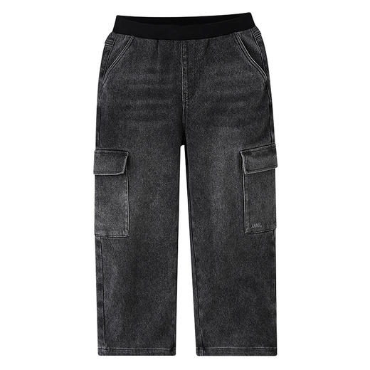 【实体店同款】男童全腰牛仔长裤冬季新款安奈儿童装AB546042 商品图6