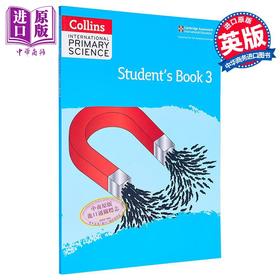 【中商原版】Collins International Primary Science Students Book 3 柯林斯国际小学科学学生书3 英文原版剑桥生物化学物理