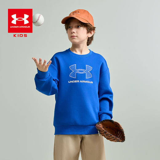 【12月-特惠福利】Under Armour安德玛儿童基础款圆领套头卫衣253303511超低折扣 商品图6