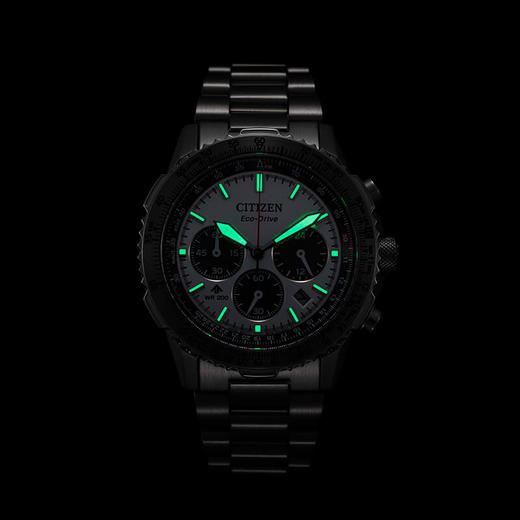 西铁城/CITIZEN光动能PROMASTER系列多功能休闲男表CA4660-61A 商品图7