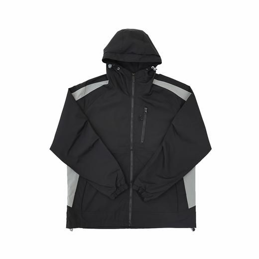 半身缘男装 春季百搭连帽外套拼接撞色宽松夹克外套261112U01310045 商品图5