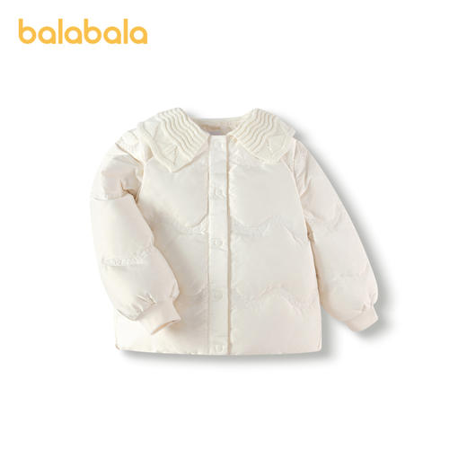 巴拉巴拉童装儿童羽绒服女童冬装面包服外套上衣流行舒适户外潮款 商品图4