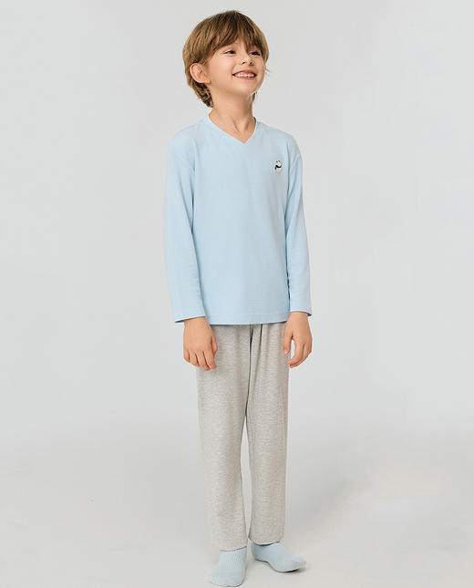 5楼爱慕儿童奶皮贴贴家居服上衣 商品图2