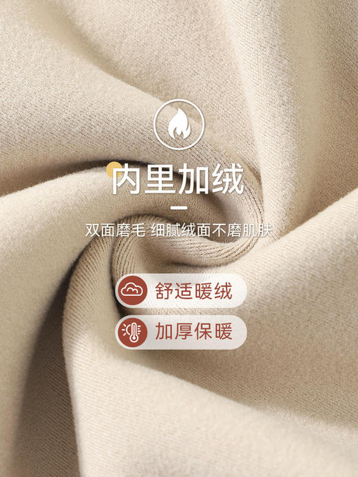 秋冬【儿童保暖裤女童秋裤】加绒男童中大童内穿毛线裤 校服打底神器 商品图2