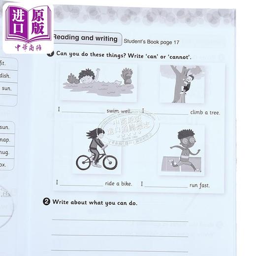 【中商原版】Collins International Primary English  Workbook 1 柯林斯国际小学英语练习册1 英文原版 剑桥小学英语 商品图3
