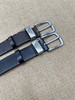 原单正品 EMPORIO ARMANI/阿玛尼男牛皮革复古老钱风商务针扣腰带皮带，全新原厂订单！非质量问题不退换！
颜色：棕色 黑色
尺码：96～122 商品缩略图4