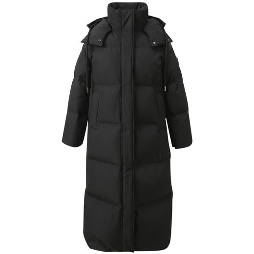 【高蓬高充绒】三彩2025冬季新款三防羽绒服长款90白鸭绒被子服M 商品图4