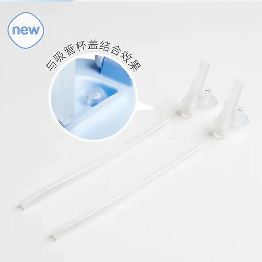 HEGEN海格恩吸管杯盖配件9个月宝宝水杯盖学饮杯吸管杯吸嘴吸管 商品图1