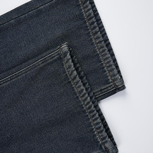 HX 冬季水洗直筒牛仔长裤加绒保暖C201440057101 商品图10