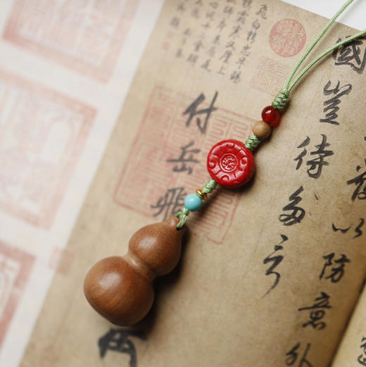 【青山特惠】老山檀香｜福禄 钥匙扣 挂件 s50 商品图1