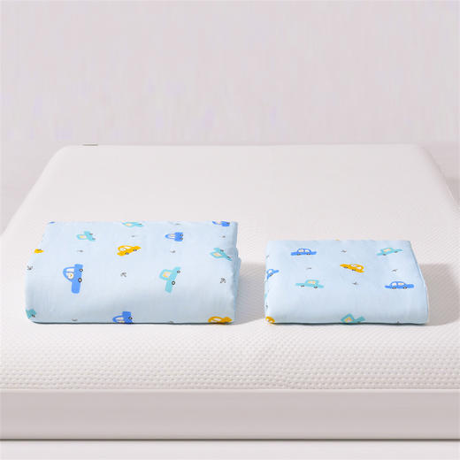 A类全棉双层纱儿童防踢被 纯棉四层纱布多功能盖毯幼儿园宝宝夏凉被 商品图11