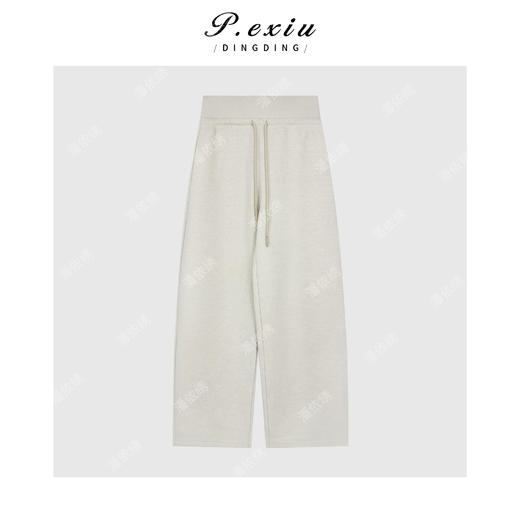 PanYiXiu/潘依绣醋酸羊-毛加厚弧线松紧弯刀裤休闲裤 WH00275 商品图1