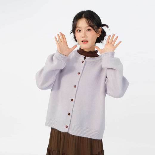 基本款圆领开衫-纪念日百货门店同款165145013 商品图1