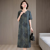 A7769 连衣裙2025新款夏季新款女装宽松妈妈装 商品缩略图1
