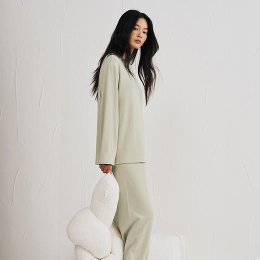 [屁侠推荐]欧可纪双面磨毛家居服套装  珍稀海藻纤维 保湿防螨  商品图3