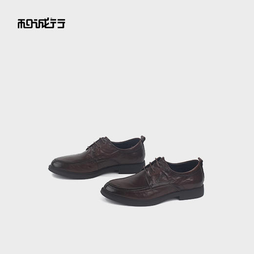 和诚行2025秋季新款正装真皮男式商务鞋0930255 商品图3