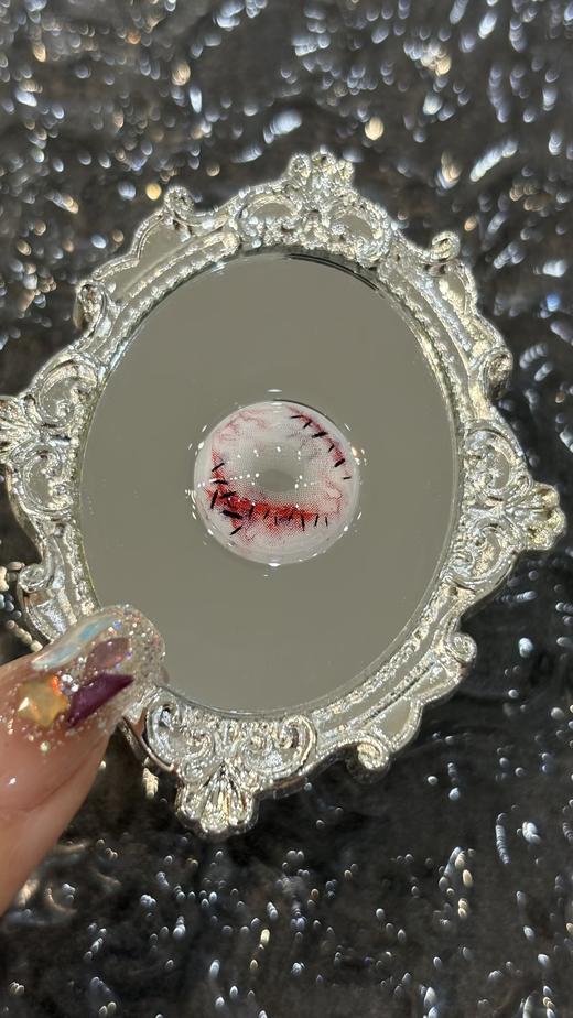 Paprikacon小辣椒日抛·万圣节新款棒球傀儡师·14.5mm大着色·日抛2片/盒 商品图4