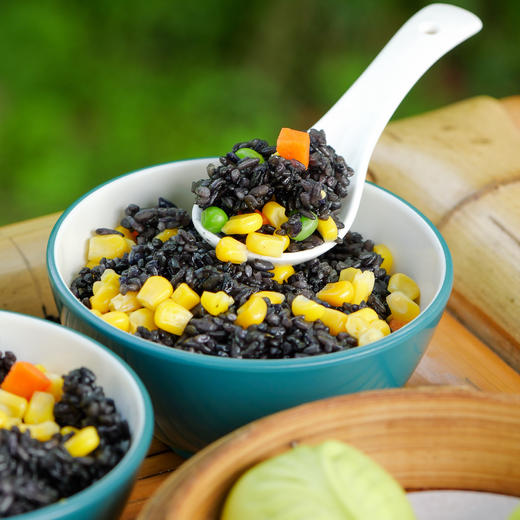 【小来】粉丝专享礼盒装特惠🎁米界“黑珍珠” 宜兴上品乌精米 250g/袋 凝香软糯 自然本味 商品图8