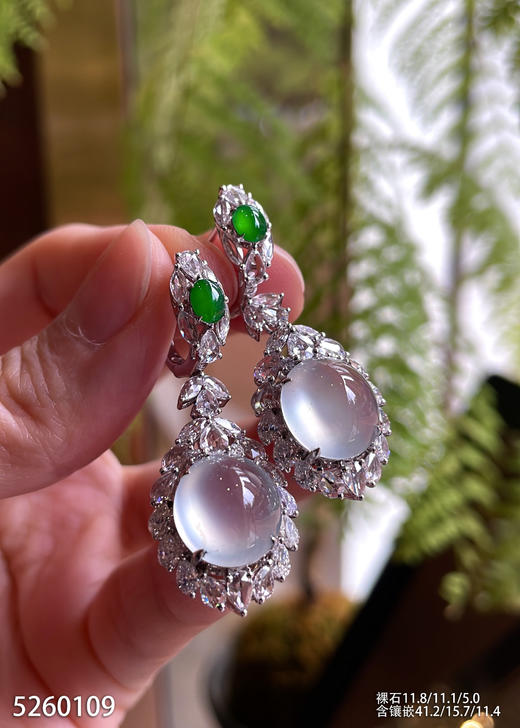 白月光耳蛋面耳钉     95999【5260109】 商品图1