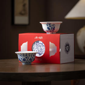 “故宫600年双杯重逢原韵再造官方IP出品”上新了故宫 镜像传奇 陶瓷茶杯 双杯礼盒装