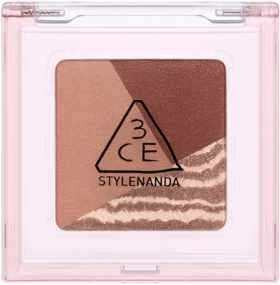 6902395978251 三熹玉3CE 【方格眼影】3CE三色眼影盘哑光细闪日常大地色高级持久初学者  #焰火色