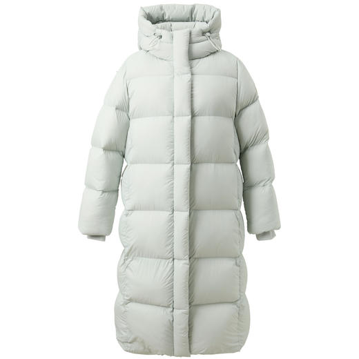 【高蓬高充绒】三彩2025冬季新款长款被子服90白鸭绒羽绒服M 商品图4