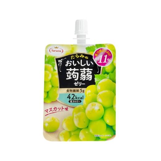 Tarami 蒟蒻 白葡萄味 吸吸果冻 150g*1 商品图0