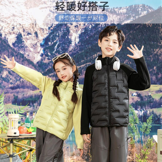 儿童轻薄羽绒服外套2D0002 100% 商品图0