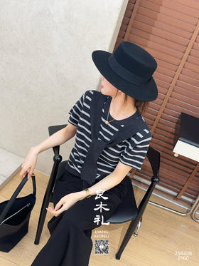 羊毛——条纹上衣