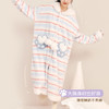 【门店】奶糖派睡袍冬季雪妃绒新款毛绒女保暖家居服彩虹猫开襟斗篷睡袍 商品缩略图3