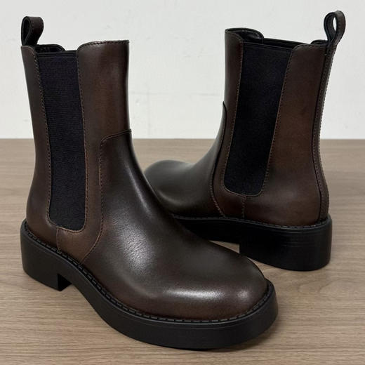 意大利JIWANA小牛皮 烟囱靴 短靴。自己备注号码颜色 商品图6