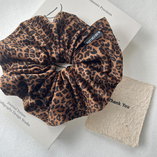 绒感豹纹肠圈发圈XD-纪念日百货门店同款166599746 商品图2