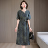 A7769 连衣裙2025新款夏季新款女装宽松妈妈装 商品缩略图3