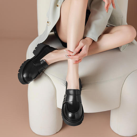 超舒服的厚底乐福鞋2025 商品图0