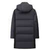 【DGD】大依优型大码男装连帽羽绒服冬季长款加肥加大时尚休闲防钻绒加厚保暖羽绒服 商品缩略图4