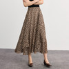 【10/1新品】熙世界游牧度假风豹纹半身裙女2025秋季新款轻熟气质高腰垂感长裙 商品缩略图4