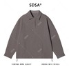 83617SDSA秋冬新款痞帅男装纯色半拉链翻领卫衣下摆松紧设计百搭上衣 商品缩略图1