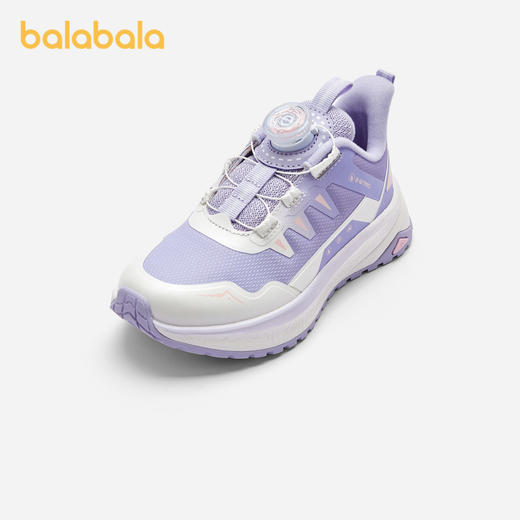 巴拉巴拉童鞋女童运动鞋透气秋冬鞋子轻便防滑潮舒适旋转扣老爹鞋 商品图0