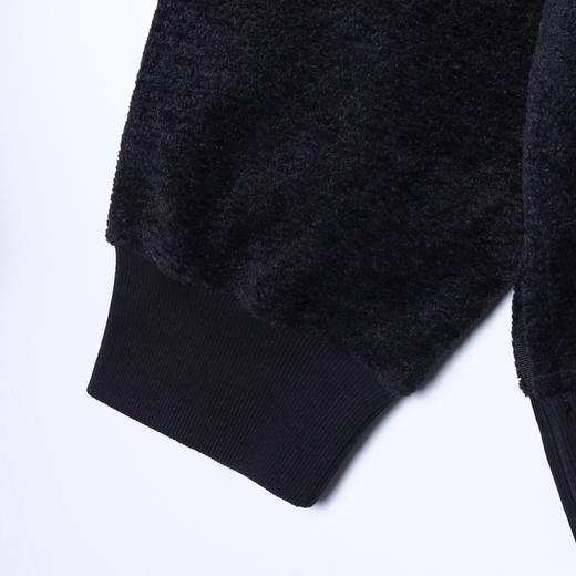 5607SDSA男士秋冬新款痞帅男装韩版纯色绒面不规则圆领卫衣百搭时尚 商品图4