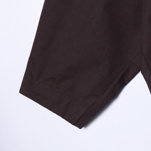 258125SDSA男士秋冬新款痞帅男装港风复古拉链翻领廓形夹克纯色百搭外套 商品图4