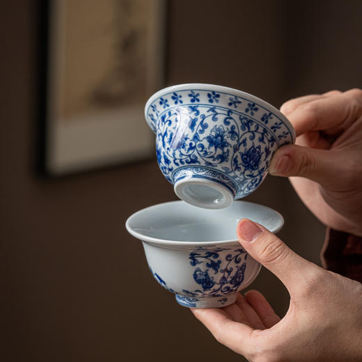 “故宫600年双杯重逢原韵再造官方IP出品”上新了故宫 镜像传奇 陶瓷茶杯 双杯礼盒装 商品图8