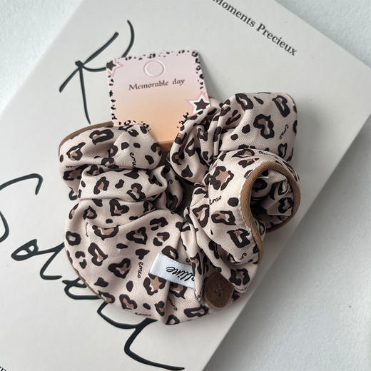 少女豹纹肠圈发圈纪念日百货门店同款164550033 商品图0