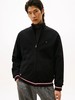 TOMMY 针织衫(AB面穿)男  MW40195-BDS 黑色/深红色. 商品缩略图4