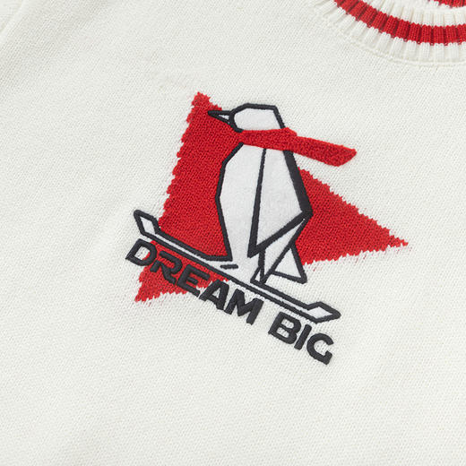 巴拉巴拉男童毛衣套头针织衫中大童童装提花时尚洋气撞色舒适百搭 商品图3