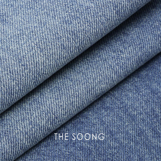 THESOONG|’蓝牛括号裤‘土耳其棉素14.5oz重水洗阔腿裤牛仔裤HBNZ7276 商品图7