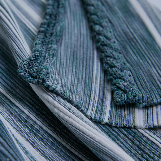 【JASON WU】春夏新款双色一字领套头上衣毛衫毛针织衫女 商品图3