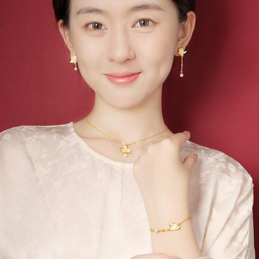 玉兰旋香系列首饰 手链 项链 耳饰 商品图2