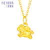 马上有钱 足金生肖马挂坠黄金小马吊坠MEMORA诗普琳HP917601 商品缩略图6