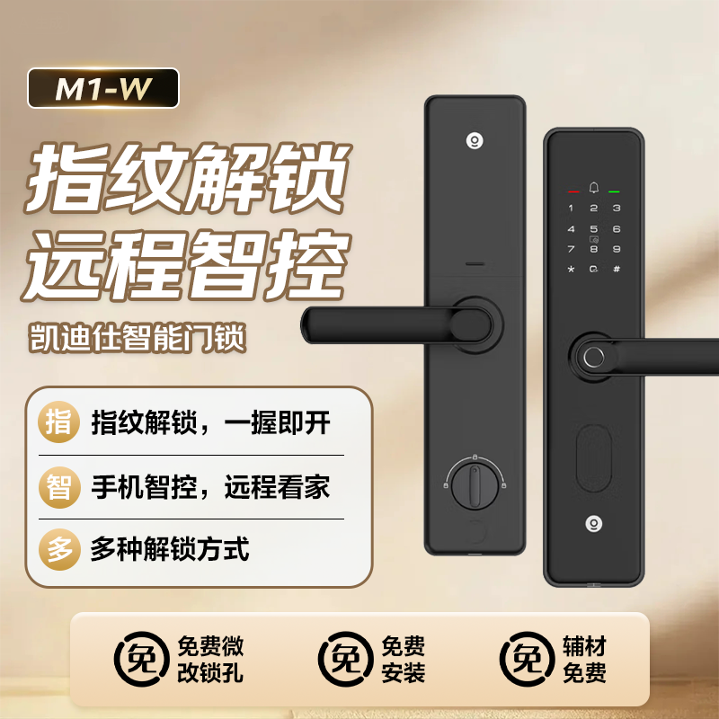 凯迪仕智能门锁M1-W