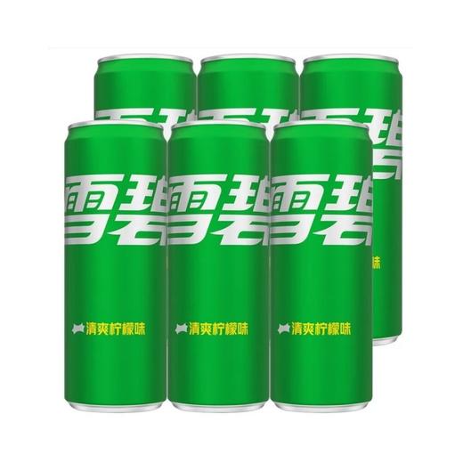 雪碧柠檬味汽水摩登罐330ml x6罐（组） 商品图0